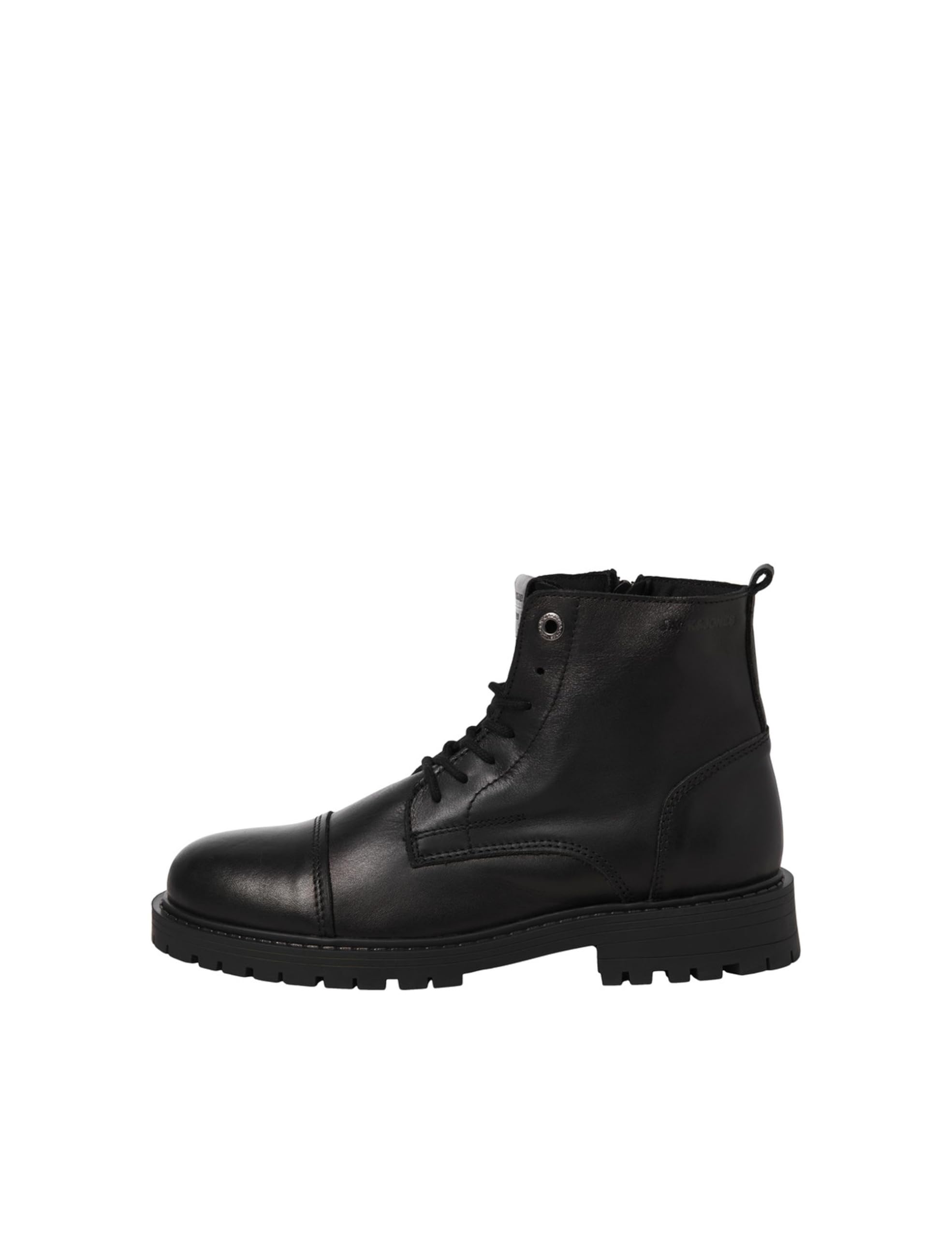 JACK & JONES Jfwtremor - Stivale In Pelle Stivaletti stringatiUomo