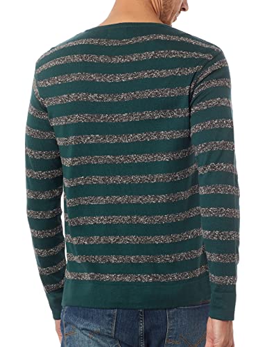 Coat Tricot Listra Botone, Reserva, Masculino, Verde Escuro, M
