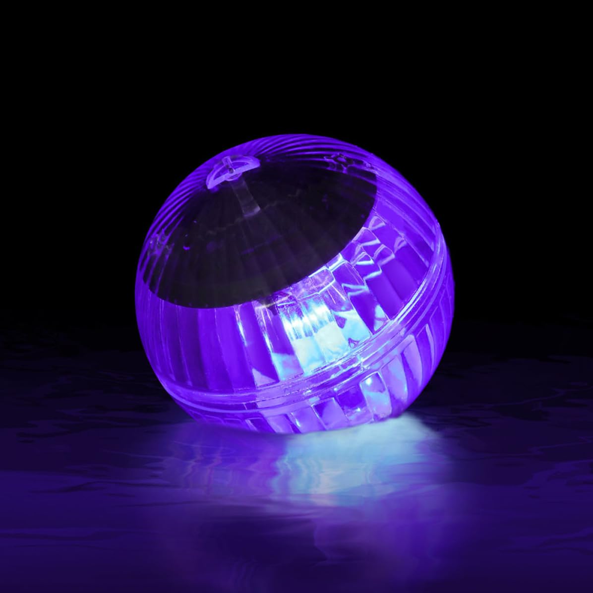 Luz Solar Flotante para Piscina y Estanque, 2 Piezas Batería Recargable, Diseño Esférico de Plástico Fácil de Usar para Decoración de Jardín y Caminos