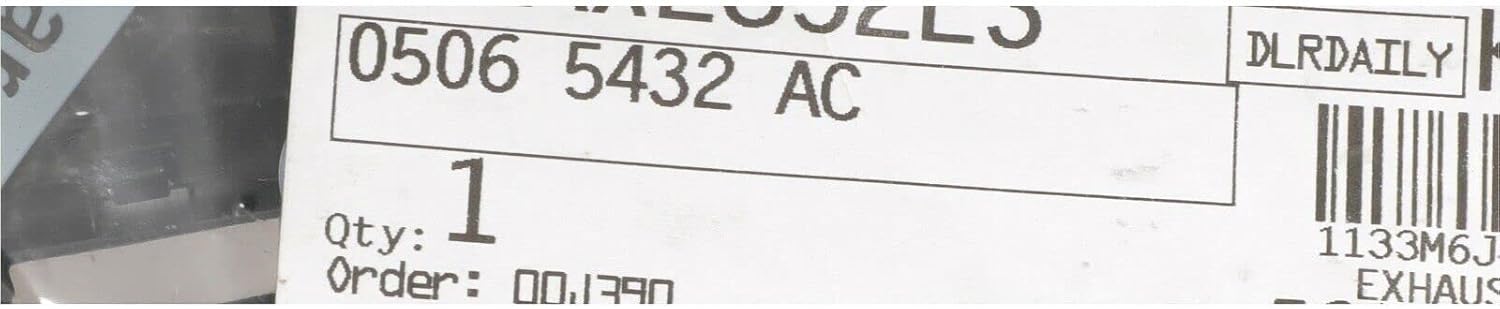 Mopar Performance 5065432AC Mopar Exhauster