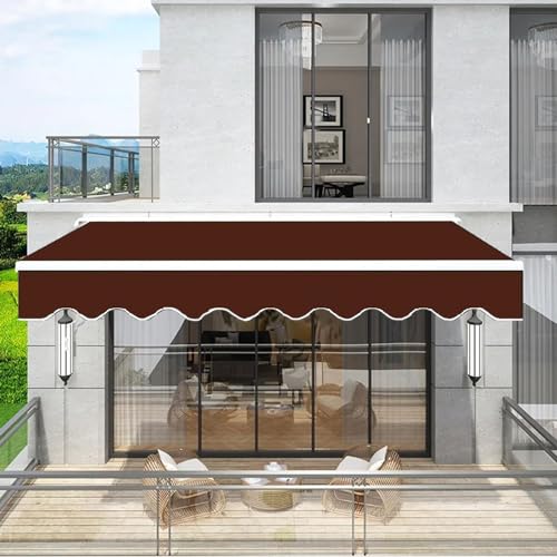 Toldo retráctil impermeable con protección solar para ventana 4