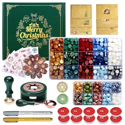 Comealltime Christmas Wax Seal Kit with Snow...