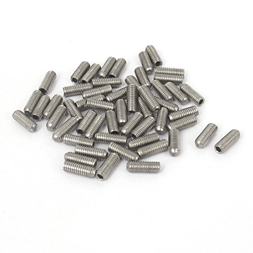 Sourcingmap 50 Pz M3x8mm esagonali in acciaio inox...