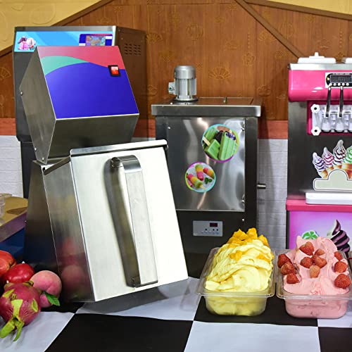 GLETSF 120W kommerzielle Eismaschine, 13L Obst- und Eismixer, Milchshake-Maker-Mixer, Softeis-Mixer, – Bild 6