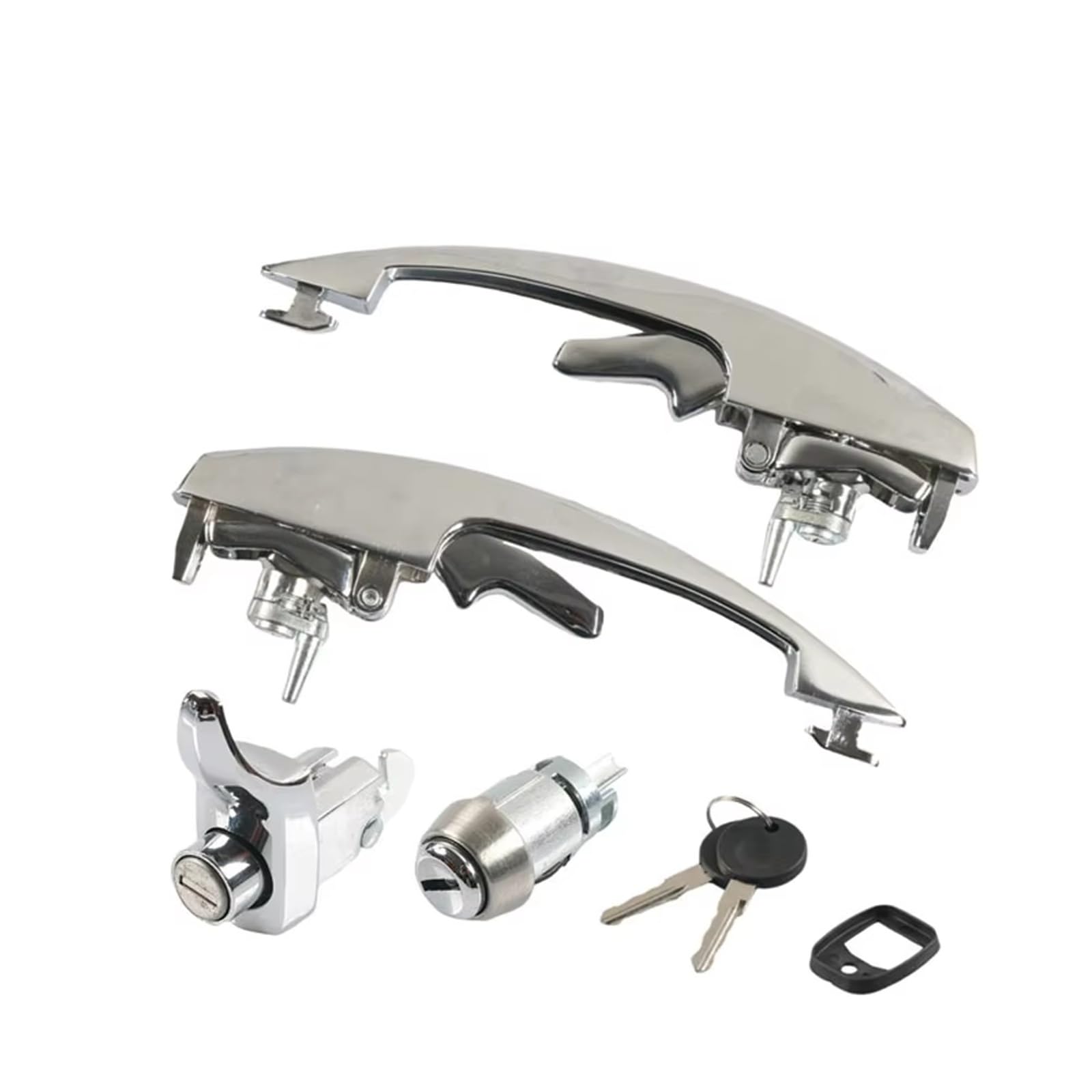 Kpuwers Exterior Door Handle 1 Set Exterior Car Door Handle 111837205J 1BM827503 1BM837205 for VW for Beetle 1973-2004 Handles Replacement(1BM827503)