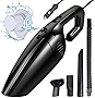 JUSTTOP Portable Car Vacuum Cleaner High Power 120W/5000Pa Corded Handheld Auto Accessories Kit for Detailing and Cleaning Car Interior