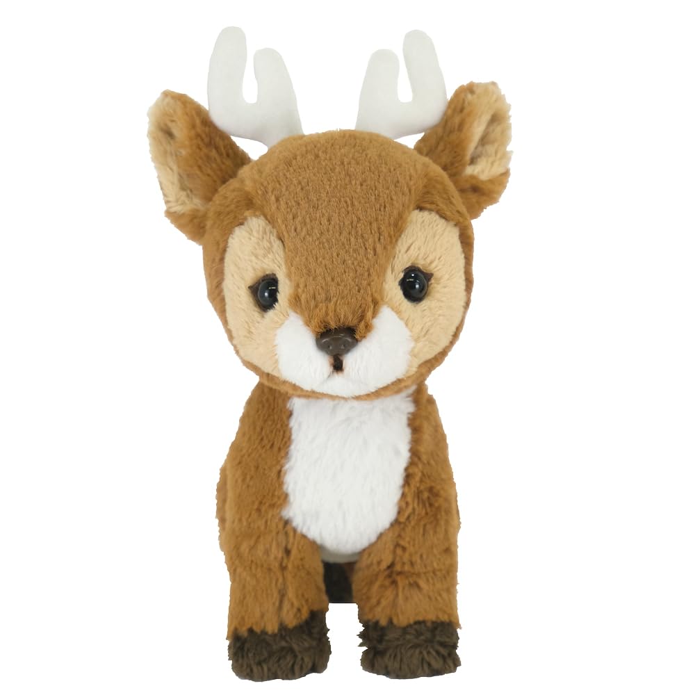 Sunlemon Fluffies Deer Male Plush Stuffed Animal 7.5in Japanese Toy
