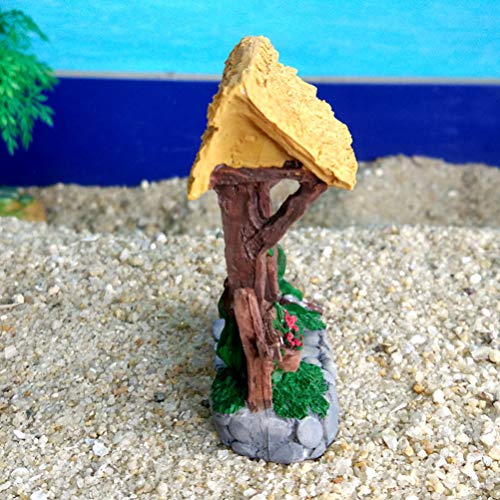 HEALLILY Modelo de Resina Mini Portão de Jardim Móveis Em Miniatura para O Jardim de Fadas Ornamento