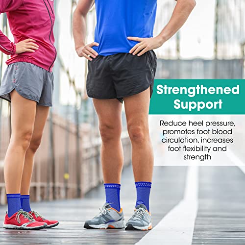 Image of Modvel Foot & Ankle Brace Socks for Sprained Ankle Compression Sleeve - Foot Support for Women & Men - Tendonitis & Arthritis Ankle Brace Sports Running, Torn Ligaments & Women Stabilizing Ankle Wrap