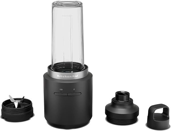 KitchenAid Go 5KSBR256BM Kablosuz Mini Blender Bataryalı Siyah