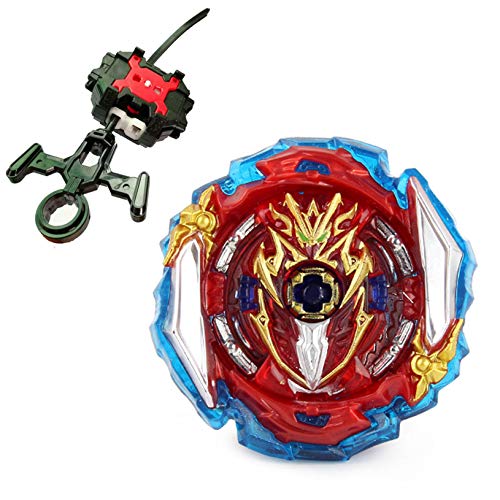 Buywin Bey Burst Starter Booster Spinning Top Toy Superking B-173 01,nfinite Achilles Dm' 1B Starter with Bey Launcher LR (Left&Right Turning)