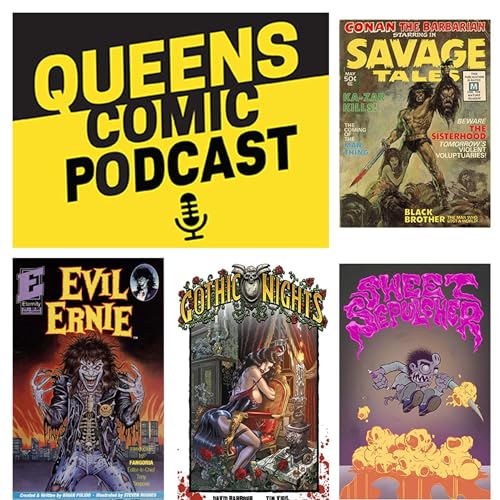 Page de couverture de Queens Comic Podcast - Episode 62 - We're Not Dead Yet!