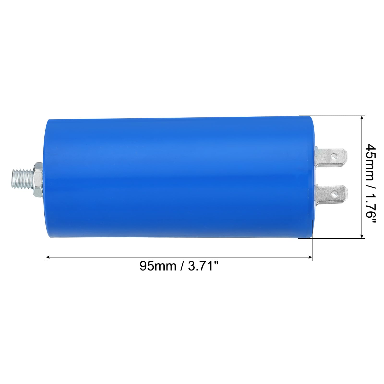CBB60 35uF 450V AC Run Capacitor - 2 Wire Motor Start Capacitor For Pumps, Washing Machines, Compressors 7 thumbnail image