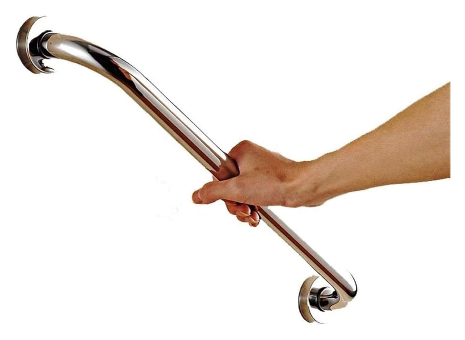 Agarraderas Baño, Asa de Seguridad para Baño, Barandilla de baño con reposabrazos seguro de acero inoxidable, barra de agarre segura for personas mayores, baño sin barreras(30CM)