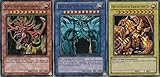 Seltenheitsstufe: Ultra Rare Konami - Yu-gi-oh! Götterkarten-Set - Slifer - Obelisk - Ra - Ultra Rare - Limitierte Auflage
