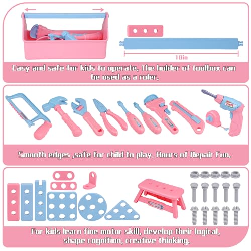 Magic4U RX-666B Kids Tool Set, 48Pcs Toddler Tool Set thumb #5