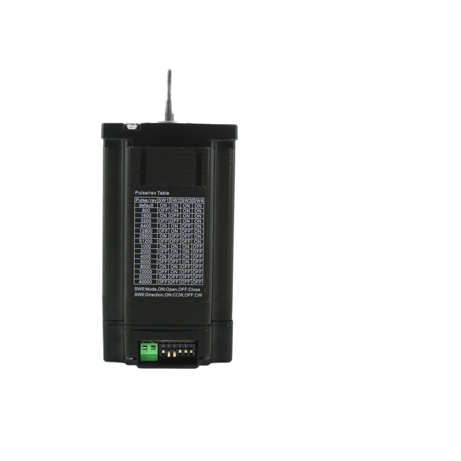 EKFBQBGW Pulse/RS485 DC24~50V4.5/5/5.8A 1000PPR 3/3.8/4.3N.m 2Phase Nema24 Open Loop/Closed Loop Integrated Stepper Motors Driver(Nema24 4.3N.m 10mm,RS485 Series_Closed Loop)