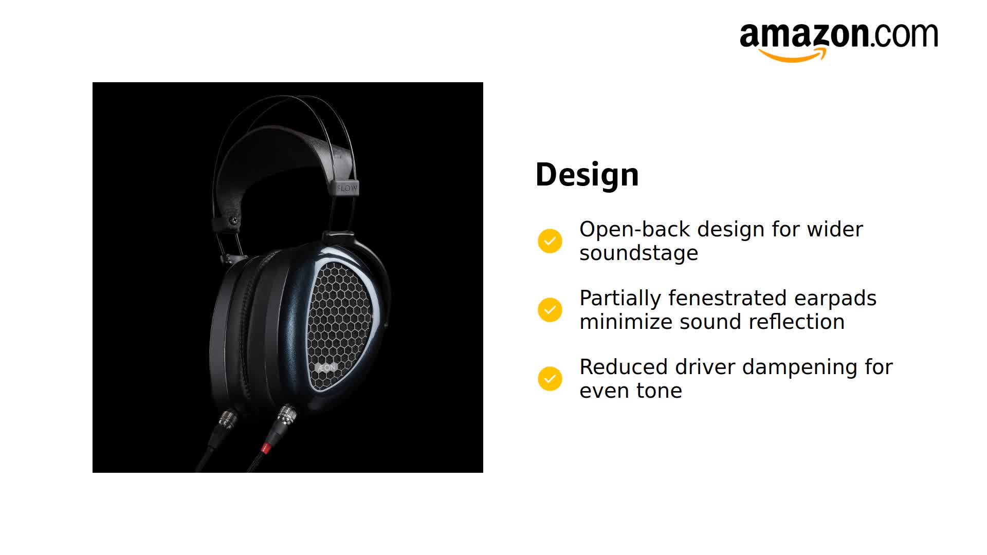 Amazon.com: Drop + Dan Clark Audio Aeon Planar Magnetic Headphones