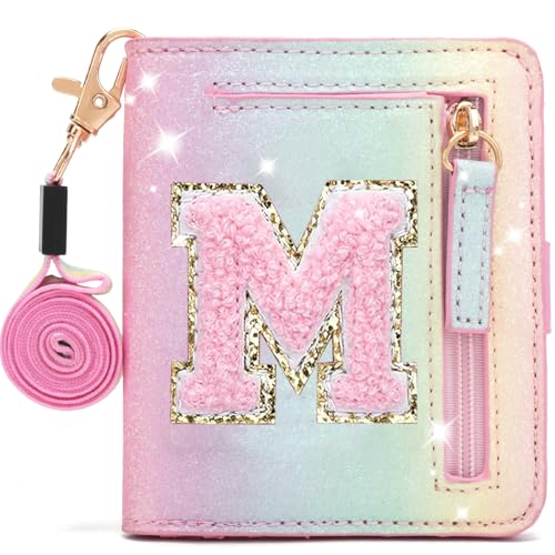 PRLINJSK Carteira infantil, Arco-íris M, Small, Casual