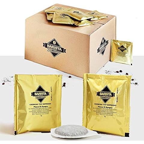 Barista Italiano 80 ESE Coffee Paper Pods 44mm (CREMOSO TOP ESPRESSO, 80 Sachets) Cover