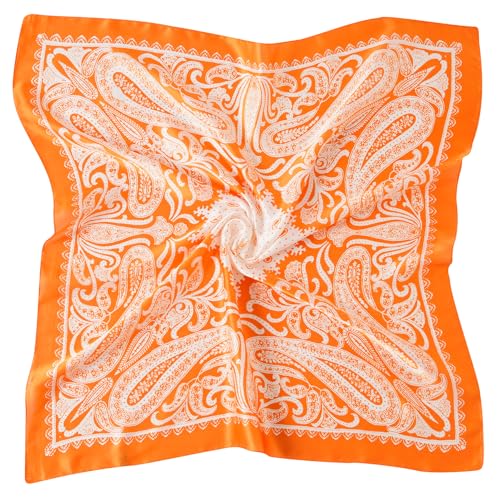 CHUNG Women's Scarf Hair Bandanas Square 27.5