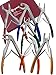 7 Pedo Forceps for Tooth EXTRACTING German Stainless Steel Dental Surgical Instruments (CYNAMED)