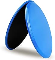 Zwxejcb 2-Pack Dual-Sided Exercise Sliders for Core Workouts & Pilates - Gliding Discs for Carpet or Hardwood, Portable Core Trainer