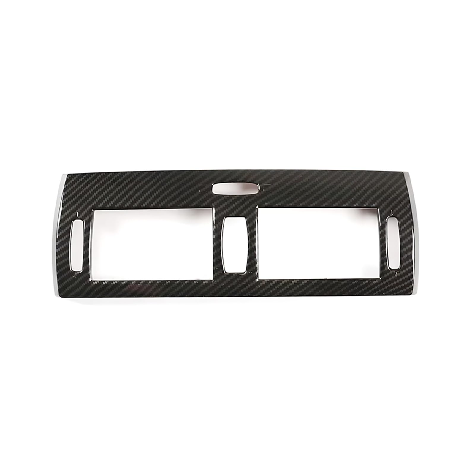 Dashboard Trim Air Vent Compatible with BMW for X3 E83 2003-2010 Car Center Air Vent Trim Frame Air Outlet Decorative Cover Sticker