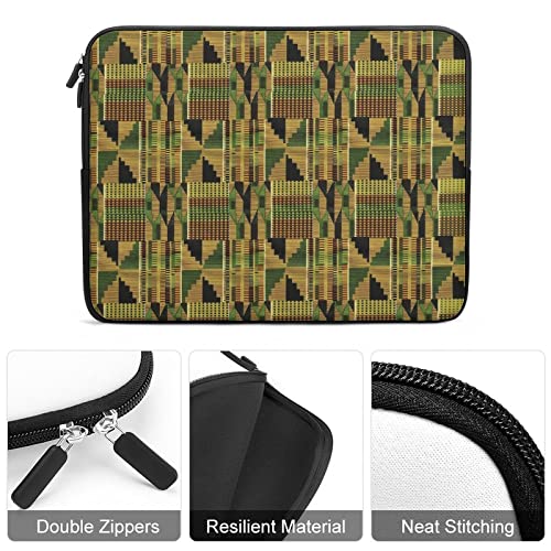 Funda protectora de laptop con diseño Kente tamaño 17 pulgadas miniatura 6