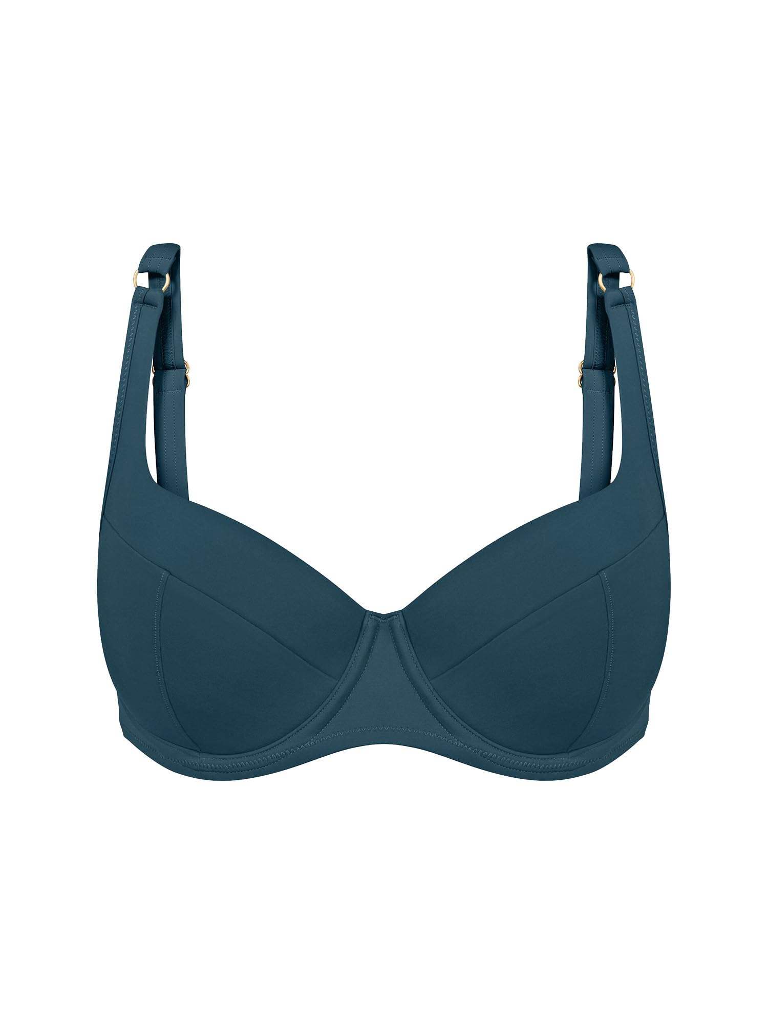 Triumph Women's Summer Twist Wp 02 Bikini top, Secret Lagoon, 44