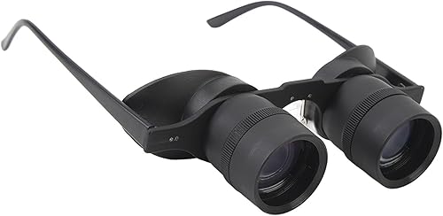 Miniatura 1 de Binoculares portátiles de pesca HD, gafas manos libres para observación de aves, deportes, conciertos y turismo con 3 filtros de color