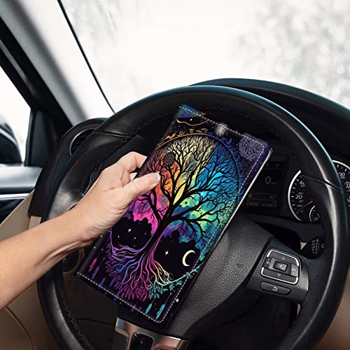 Organizador para carro de cuero miniatura 2