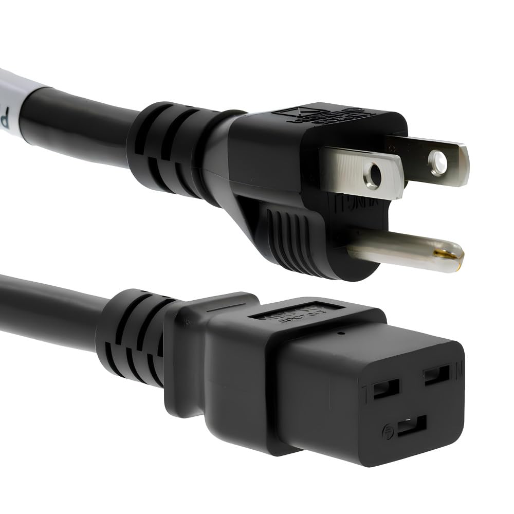 Amazon.com: CablesAndKits - 3 Prong AC Power Cord (6ft) 1.82m
