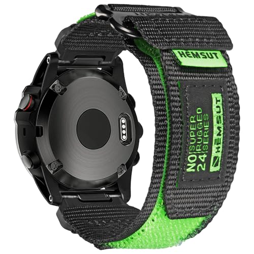 Image of Torbollo Garmin Belt Garmin Bands for Fēnix, Instinct, Vivoactive /Approach /MARQ /Quatix /D2, Forerunner, Enduro Series, Upgraded Connector Garmin Quick Fit ver 20 /22 /26mm