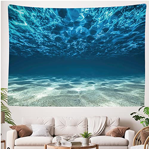 Ulticool, Decorative Wall Tapestry Bedroom, Ocean Sea Silence Diving Aquarium Beach Summer, 200 x 150 cm Large - Image 4
