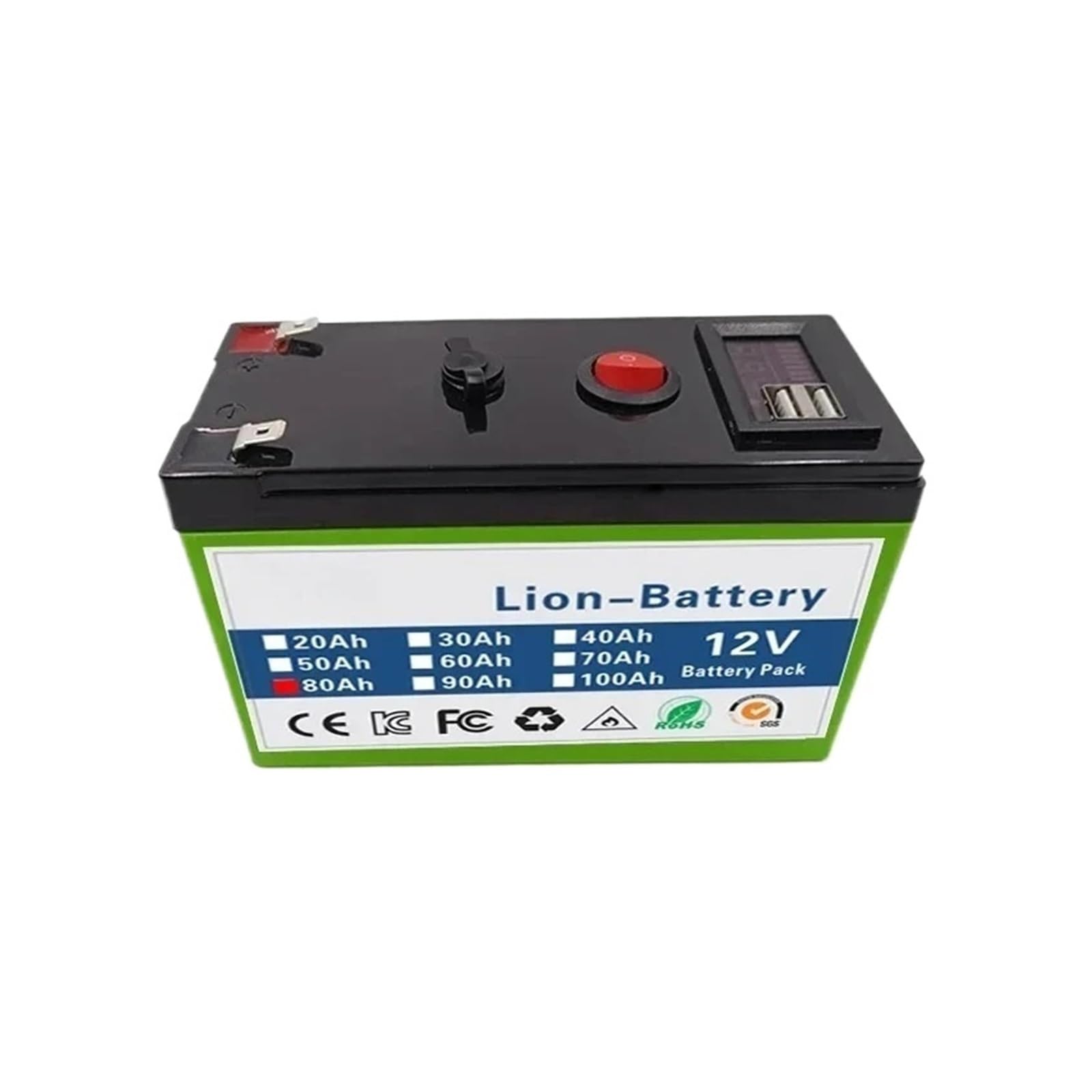 Batteria ricaricabile 12V 100Ah 3S6P | Carrelli irroratori Veicoli elettrici for bambini Batteria solare agli ioni di litio(12V 50Ah)
