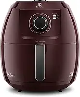 Electrolux Fritadeira Elétrica sem oleo Air fryer 5L 8 receitas pré-sugeridas desligamento automatico cesto removivel 1700W EAF51 vermelho escuro 127v por Rita Lobo