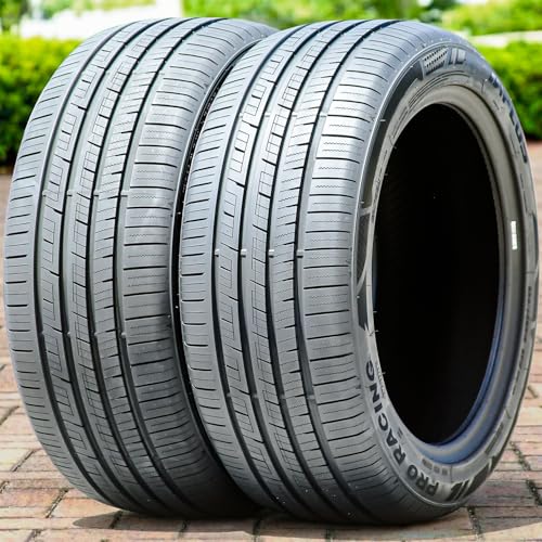 Set of 2 (TWO) Aplus PRO Racing All Season Truck/SUV High Performance Radial Tires-305/40R22 305/40ZR22 305/40/22 305/40-22 114W Load Range XL 4-Ply BSW Black Side Wall UTQG 420AA