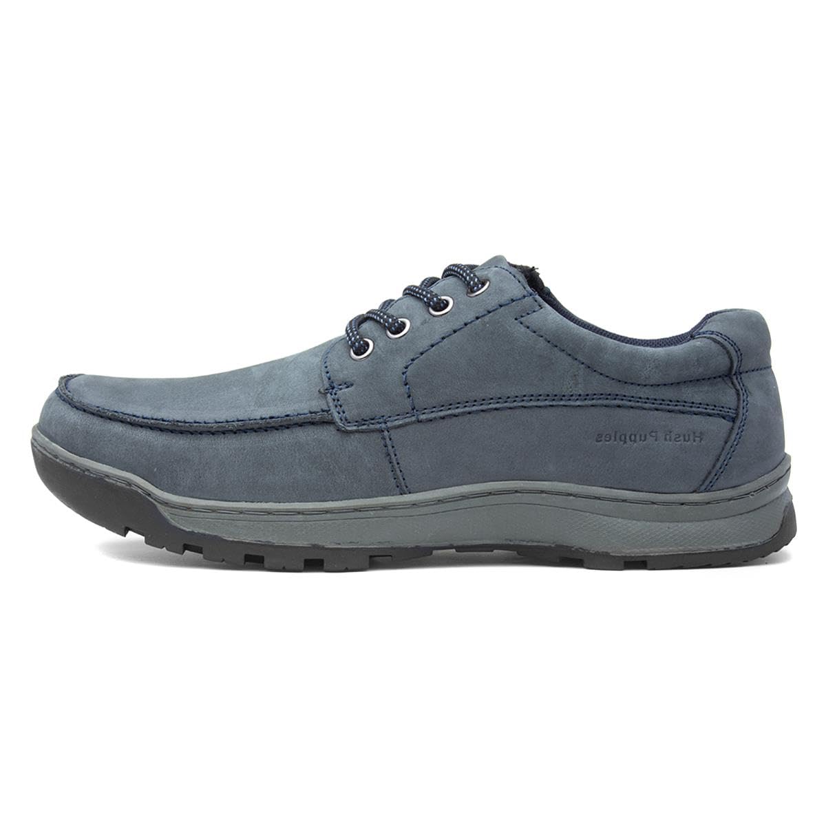 Hush Puppies Tucker, Men’s Derbys, Blue (Navy Nubuck Navy), 11 (45 EU)