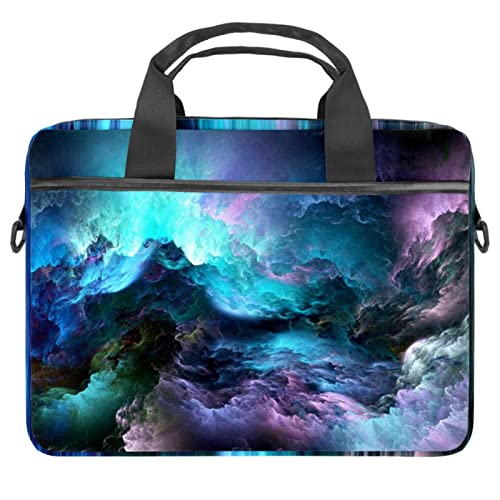 Sac ordinateur portable 13-14.5 pouces sacoche bandoulière nuages