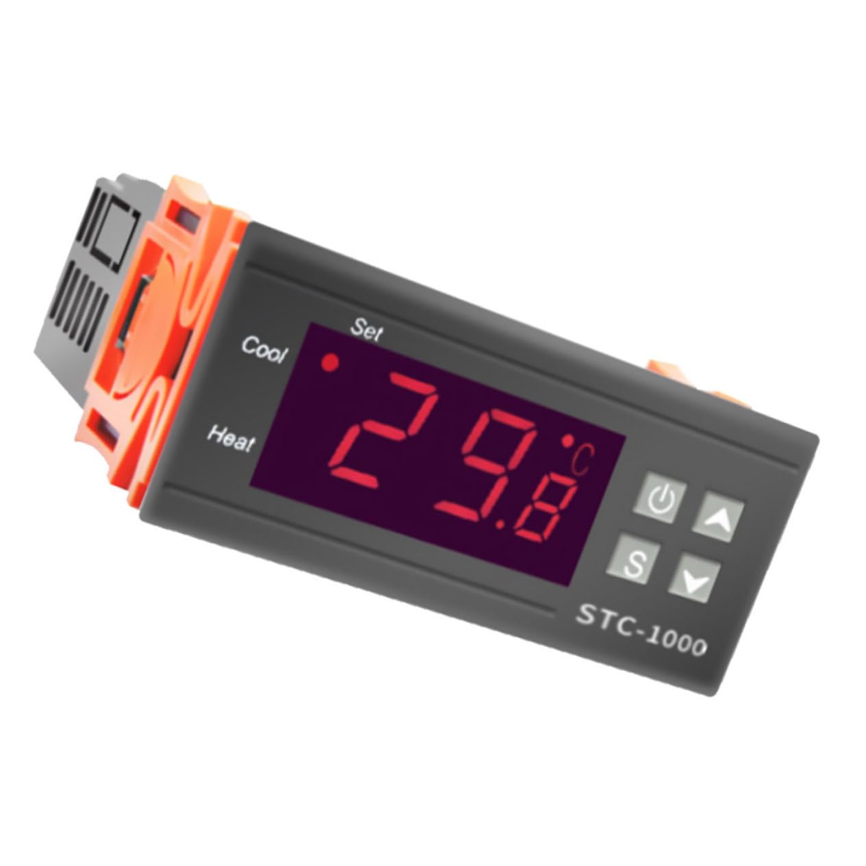 Kisangel 2 Piezas Controlador De Temperatura Pecera Controlador De Temperatura Del Termostato Temperatura Del Tanque De Peces Termostato De Incubadora Elegante Acuario Inteligente
