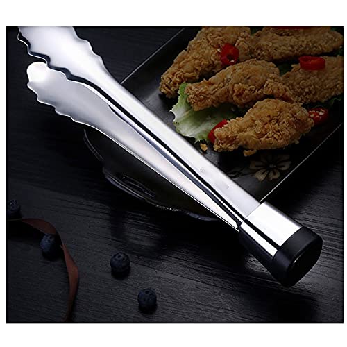 MRKU Cocina, Utensilios de Cocina Pinzas para Alimentos Pinzas para Carne de Acero Inoxidable Pinzas para bufé Pastelería Pinzas para ensaladas