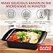 Rapid Ramen Cooker Deluxe | Microwave 2 Packs of Ramen in 3 Minutes | Perfect for Dorm, Small Kitchen, or Office | Dishwasher-Safe, Microwaveable, BPA-Free