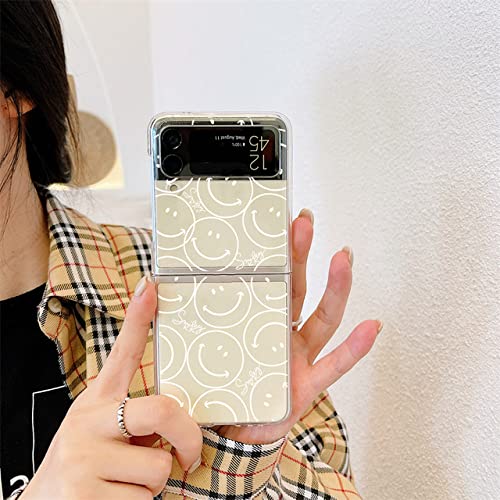 Coque Galaxy Z Flip 3 rigide transparente et résistante aux rayures