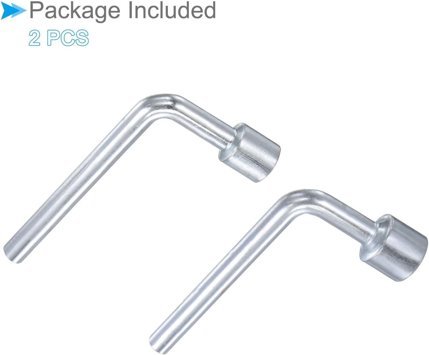 Metric L Shaped Angled Hex Socket Wrench, | 10mm 13mm | Single-Head Elbow 6 Point Hex Wrench - (Applications: for Mechanic Repair Tool), 2-Pieces