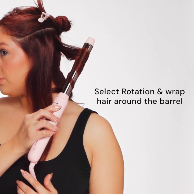 Amazon.com: L'ANGE HAIR Le Pirouette 25MM Titanium Rotating