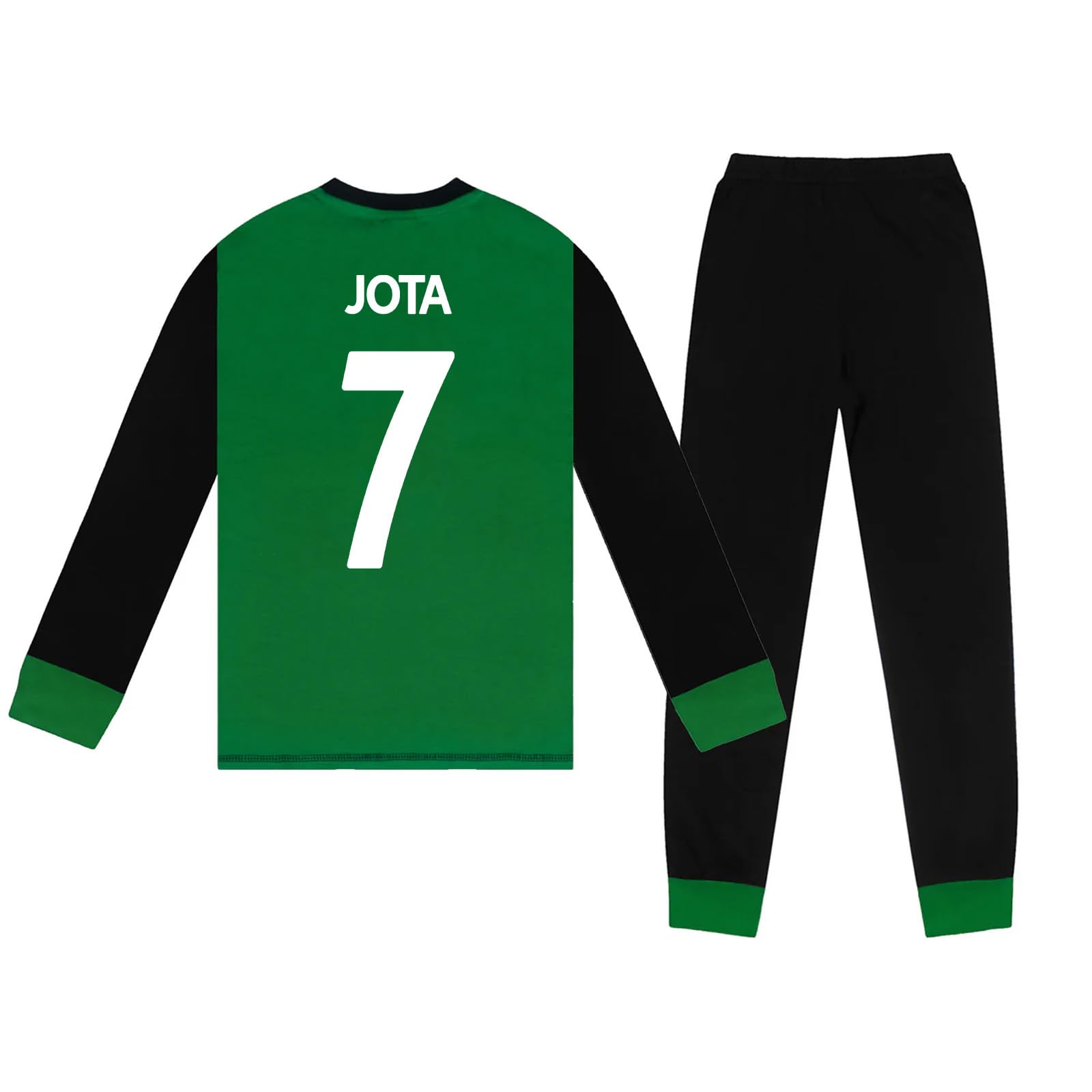 Celtic FC Boys Jota 7 Pyjamas Long Sublimation Green 7-8 Years