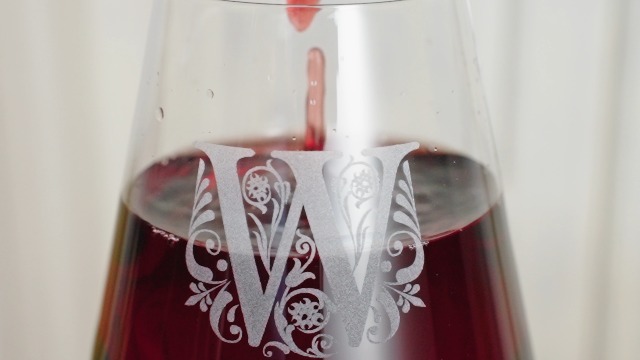 Set De 6 Verres à Vin En Cristal Gravés - 53cl - Pour Vin Rouge Et Blanc - Cadeau Homme Sommelier