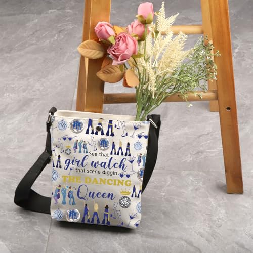 UJIMS Mamma The Musical Inspired Gift Mia Fans Crossbody Bag The Dancing Queen Gift for Music Lover Musical Merch4