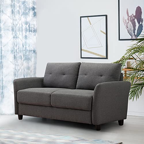 Zinus Ricardo Loveseat Sofa Tufted Cushions Easy Tool Free Assembly Love Seats - Thumbnail 2